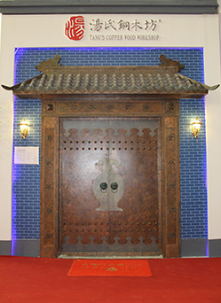 铜门,铜木门定制,首选汤氏铜木坊