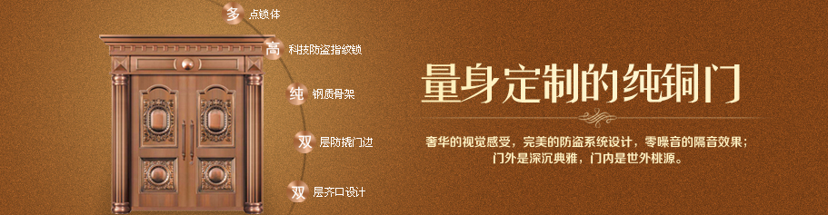 酒店铜门厂家