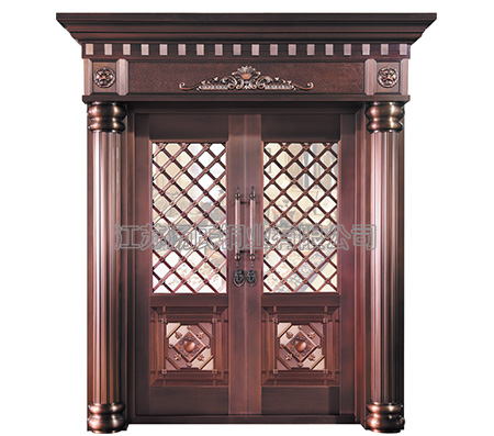 铜艺玻璃门,铜质纱门,别墅铜艺玻璃门,庭院铜门