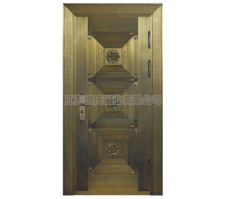 铜艺单开门,别墅铜门,别墅单开门,豪华铜艺单开门，豪华铜门，防盗铜门