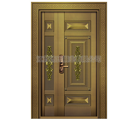 铜艺子母门,别墅子母铜门,子母铜门,豪华铜艺子母门,豪华铜门,防盗铜门,庭院铜门