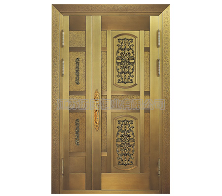 铜艺子母门,别墅子母铜门,子母铜门,豪华铜艺子母门,豪华铜门,防盗铜门,庭院铜门