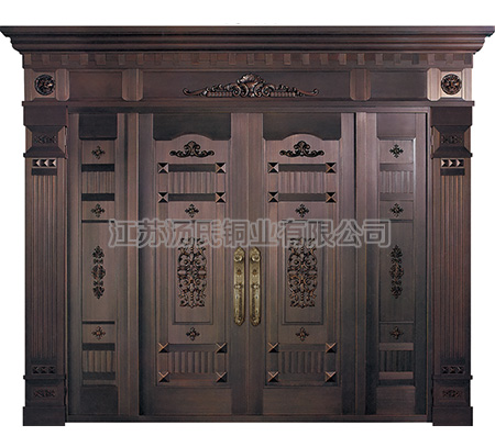 铜艺中开门,别墅中开铜门,中开铜门,豪华铜艺中开门,豪华铜门,防盗铜门,庭院铜门