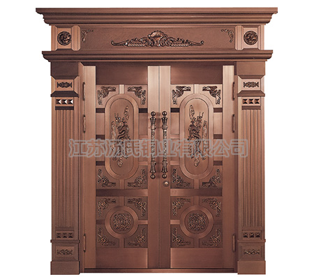 铜艺中开门,别墅中开铜门,中开铜门,豪华铜艺中开门,豪华铜门,防盗铜门,庭院铜门