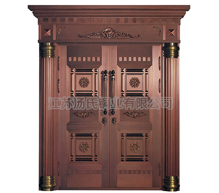 铜艺中开门,别墅中开铜门,中开铜门,豪华铜艺中开门,豪华铜门,防盗铜门,庭院铜门
