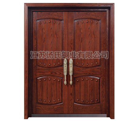 铜木门,别墅铜木门,铜门,豪华铜木门,豪华铜木门,防盗铜木门,庭院铜木门