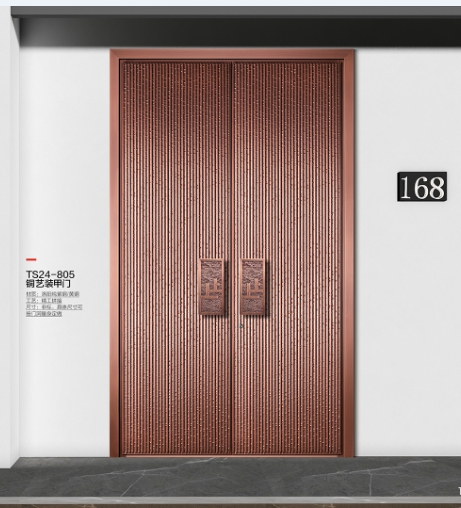 铜门生产厂家技术创新，推动产品多元化发展